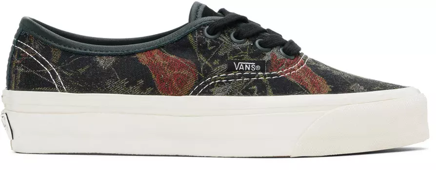 Черные кроссовки Premium Authentic 44 Jacquard Vans