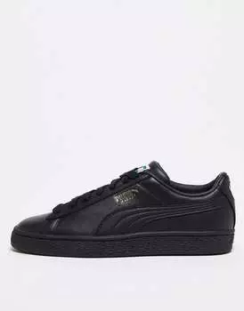 Черные кроссовки Puma Basket Classic XXI
