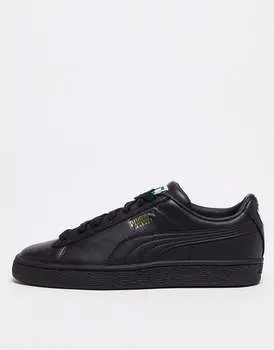 Черные кроссовки Puma Basket Classic XXI