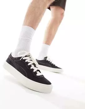 Черные кроссовки Puma Capri