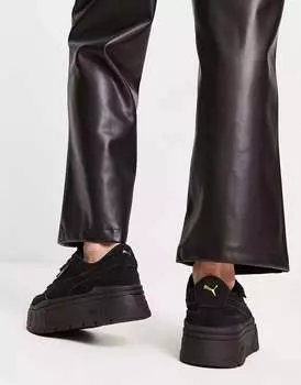Черные кроссовки Puma Mayze Stack