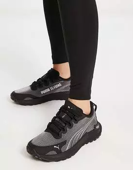 Черные кроссовки Puma Running Fast-Track Nitro