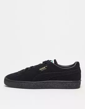 Черные кроссовки Puma Suede Classic XXI