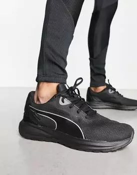 Черные кроссовки Puma Twitch Runner PTX