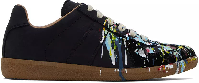 Черные кроссовки Replica Maison Margiela