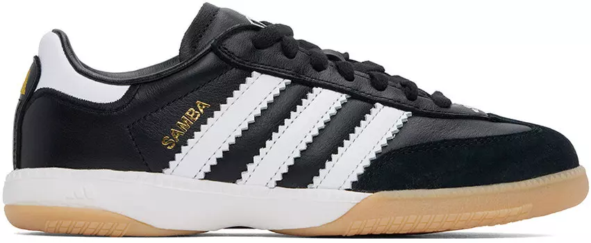Черные кроссовки Samba MN Adidas Originals, Core black/Cloud white/Gum