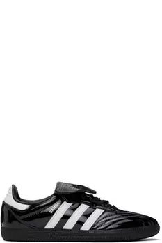 Черные кроссовки Samba с длинным язычком Adidas Originals