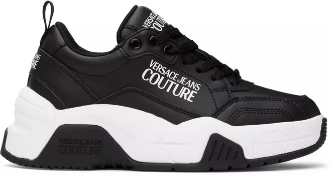 Черные кроссовки Stargaze Versace Jeans Couture