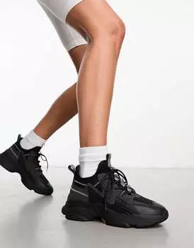 Черные кроссовки Steve Madden Matchbox