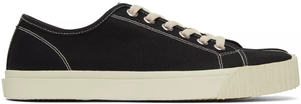 Черные кроссовки Tabi Maison Margiela