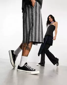 Черные кроссовки унисекс Converse Chuck 70 Ox