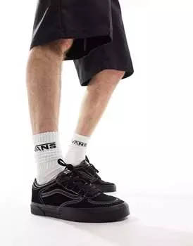 Черные кроссовки Vans Rowley Classic
