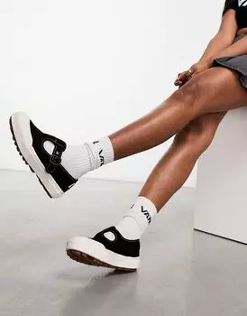 Черные кроссовки Vans UA Style 93