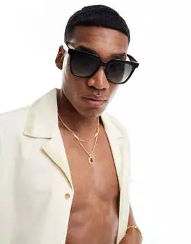 Черные квадратные солнцезащитные очки AIRE в форме метеорита