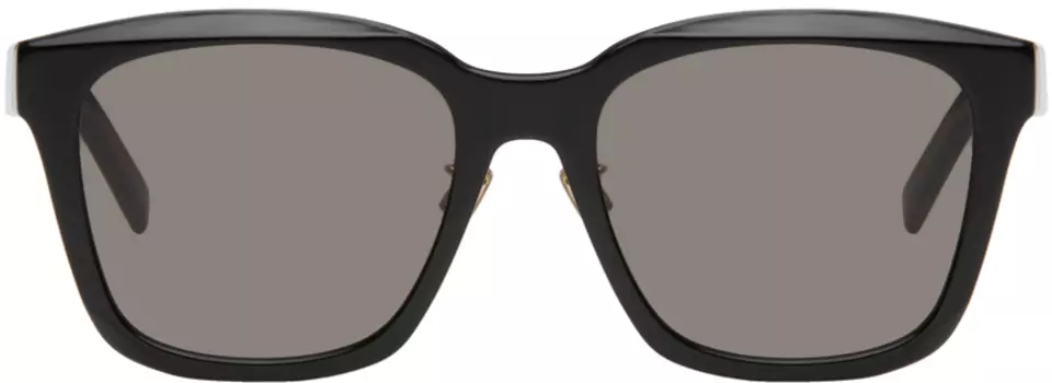 Черные квадратные солнцезащитные очки из ацетата Givenchy, Shiny black/Gradient