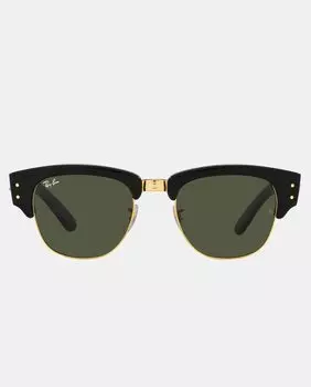 Черные квадратные солнцезащитные очки унисекс Ray-Ban, черный