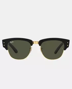 Черные квадратные солнцезащитные очки унисекс Ray-Ban, черный