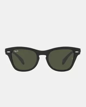 Черные квадратные солнцезащитные очки унисекс Ray-Ban, черный