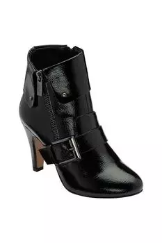 Черные лакированные ботильоны Nanci Lotus, черный