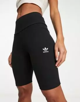 Черные леггинсы adidas