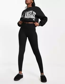 Черные леггинсы ASOS