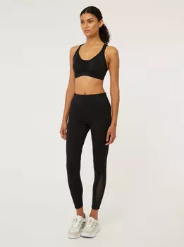 Черные леггинсы для активных видов спорта George., черный