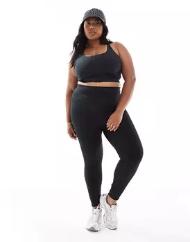 Черные леггинсы для спортзала ASOS 4505 Curve Icon Bum Sculpt