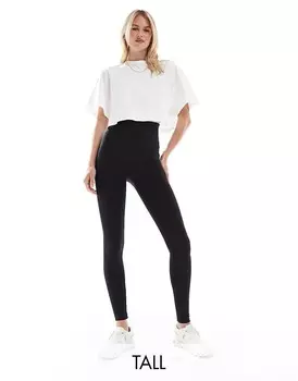 Черные леггинсы для спортзала ASOS 4505 Tall Icon