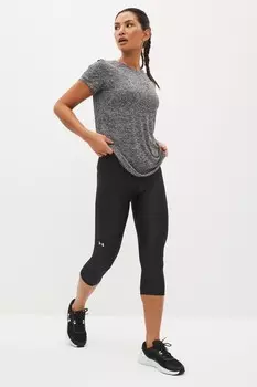 Черные леггинсы Hi Under Armour, черный