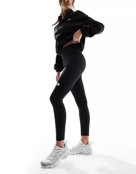 Черные леггинсы с логотипом и завышенной талией The North Face Flex