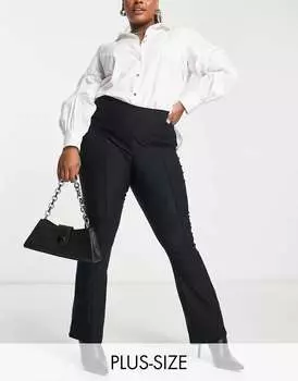 Черные леггинсы с высокой талией Vero Moda