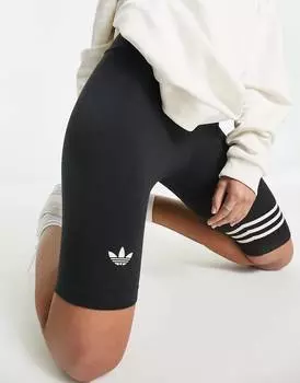 Черные леггинсы-шорты adidas Originals neuclassics