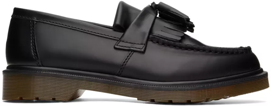 Черные лоферы Adrian Dr. Martens