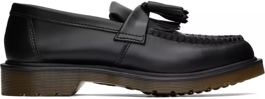 Черные лоферы Adrian Dr. Martens