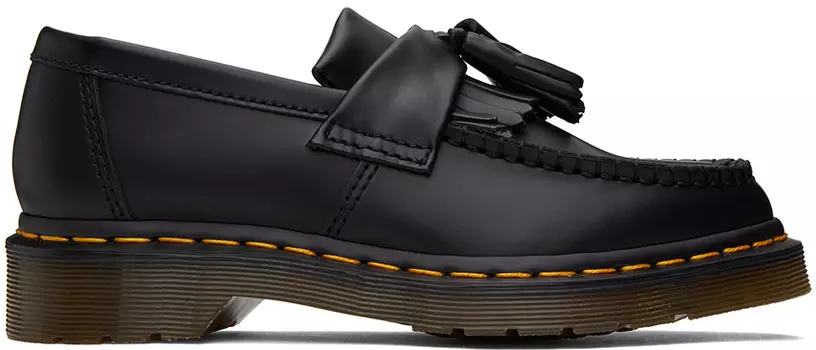 Черные лоферы Adrian Dr. Martens