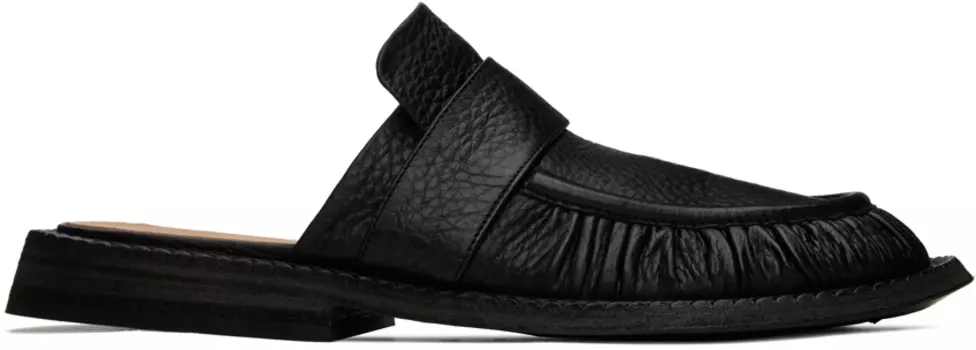 Черные лоферы Alluce Marsll