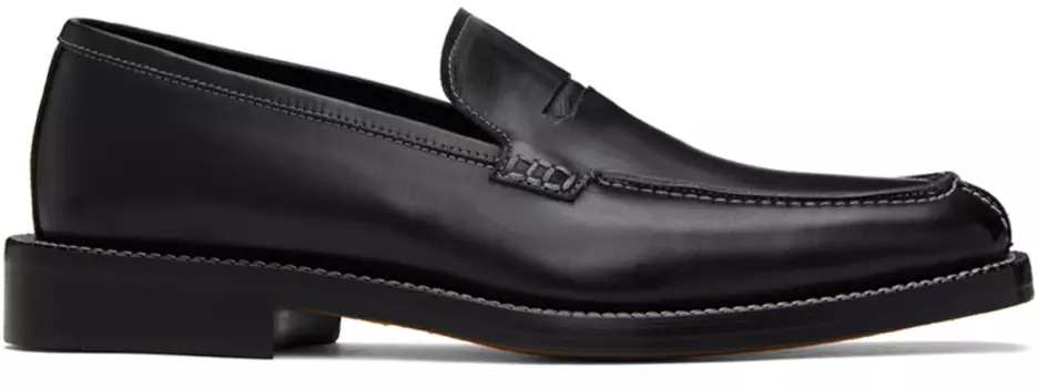 Черные лоферы Alvar Paul Smith