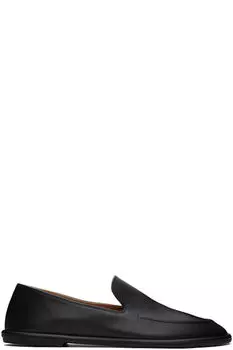 Черные лоферы Canal The Row