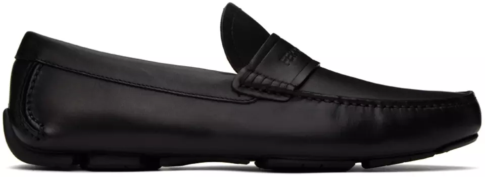 Черные лоферы Felix Ferragamo