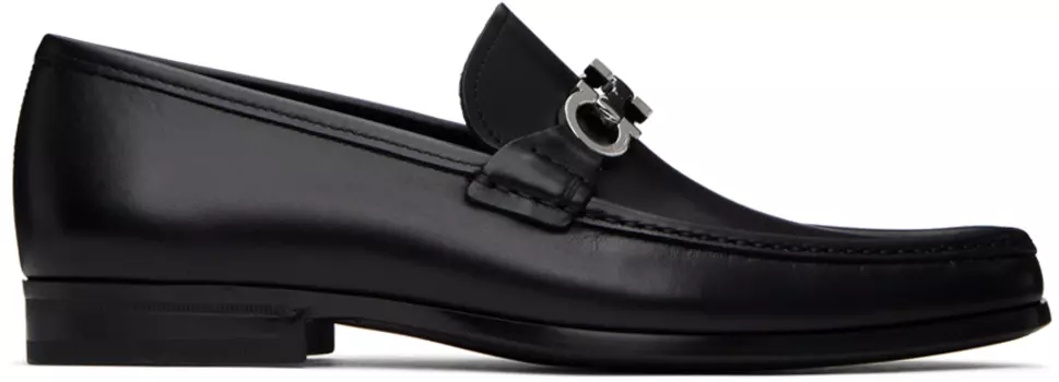 Черные лоферы Криса Ferragamo