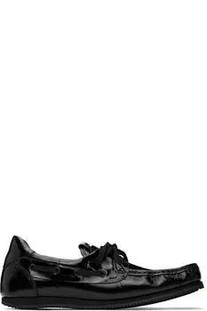 Черные лоферы La Croisire 'The Batto' JACQUEMUS