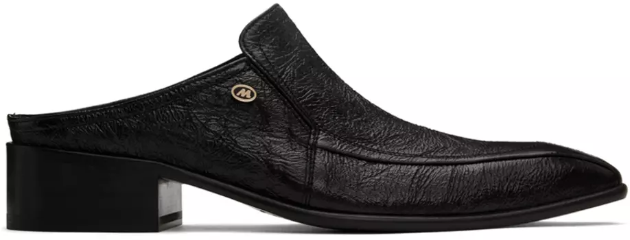 Черные лоферы Martine Rose