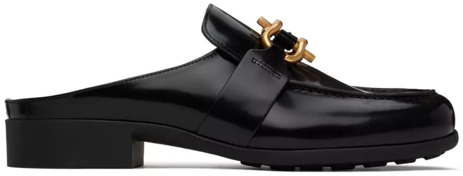 Черные лоферы Monsieur Bottega Veneta