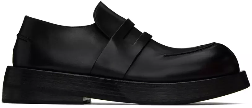 Черные лоферы Musona Marsell