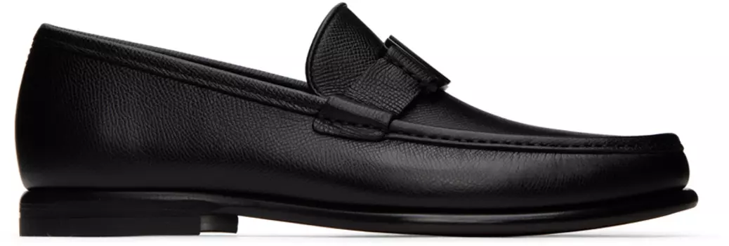 Черные лоферы Noel Ferragamo