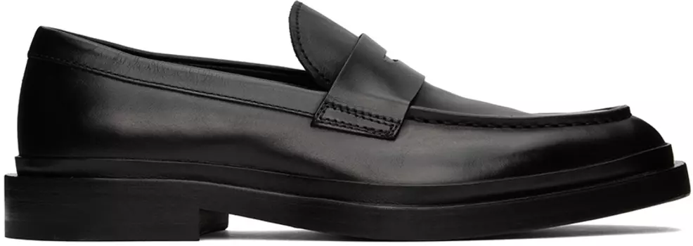 Черные лоферы Officine Creative Concrete 009
