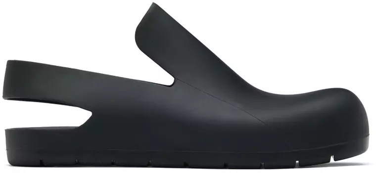 Черные лоферы с блестками Bottega Veneta