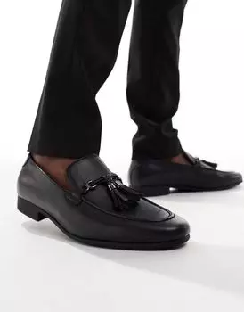 Черные лоферы с кисточками ASOS DESIGN