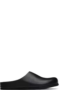 Черные лоферы-сабо Common Projects