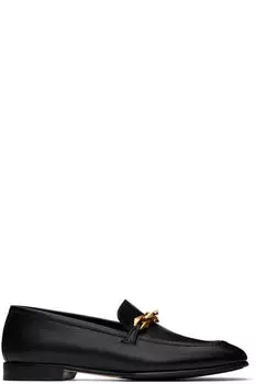 Черные лоферы Tilda Diamond Jimmy Choo